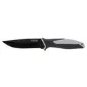Camillus Backwoods Edge Fixed Blade Knife 3.5" Drop Point 3Cr13 Black Blade Injection Molded Nylon Handle Black - Camillus