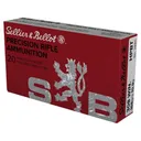 Sellier & Bellot Match 308 Winchester Ammo 168 Grain Jacketed Hollow Point Case of 500 (25 Boxes of 20) - Sellier & Bellot