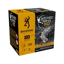 Browning Wicked Wing XD Waterfowl 20 Gauge Ammo 3" #3 Steel Shot 1 oz Case of 250 (10 Boxes of 25) - Browning