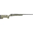 Kimber Mountain Ascent Peak Bolt Action Rifle 7mm-08 Remington 22" Fluted Black Threaded Barrel Black Frame Sage/Black Field Stock - Kimber