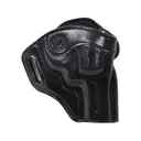 Galco Masterbilt Revenger OWB Holster Right Hand Colt Python, Ruger GP100, Smith & Wesson L-Frame 3" Leather Black - Galco