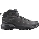 Salomon X Ultra 360 LTR Mid GTX Hiking Boots Leather Castlerock/Asphalt/Kelp Men's 13 D - Salomon