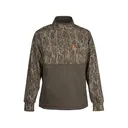 Browning Men's Wicked Wing Smoothbore Quarter Zip Shirt Mossy Oak Bottomland 2XL - Browning