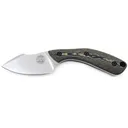 White River Knives Smith & Sons Apex Fixed Blade Knife 2.75" Modified Clip Point CPM MagnaCut Stonewashed Blade Richlite Handle Black - White River Knives