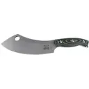 White River Knives Camp Cleaver 5.5" CPM S35VN Stonewashed Blade Linen Micarta Handle Olive Drab - White River Knives