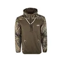 Drake Men's MST Endurance Soft Shell Hoodie Mossy Oak Shadow Grass Habitat Large - Drake Waterfowl