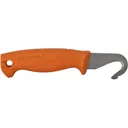 Morakniv Hunting Gut Hook Fixed Blade Knife 2.48" Gut Hook Stainless Steel Polished Blade Polymer Handle Blaze Orange - Morakniv
