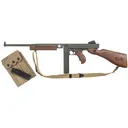 Thompson M1 Tanker Semi Automatic Rifle 45 ACP 16.5" Olive Drab Barrel Cerakote Olive Drab Frame Walnut Field Stock - Kahr Arms