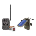 Stealth Cam Fusion X Pro Cellular Trail Camera Combo with Sol-Pak Solar 3000 mAH Power Panel - Stealth Cam