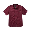 5.11 Men's Wyatt Print Short Sleeve Shirt Burgundy Reticle Print 2XL - 5.11 Tactical