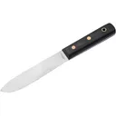 Boker Knives History Knife & Tool Sailer's Knife Fixed Blade Knife 5.28" Drop Point 1.4116 Satin Blade Ebony Wood Handle Black - Boker Knives