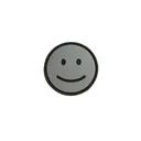 Maxpedition Happy Face Gray and Black 1.5" x 1.5" - Maxpedition Hard-Use Gear