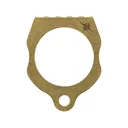 Toor Knives Thumper Defense Keychain Ring Brass - Toor Knives
