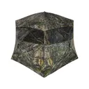 Ameristep Banshee Wide Bottom Extreme Ground Blind Fire Retardant MO Country DNA XL - Ameristep