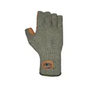 Hunt Monkey Men's Wooly Hunting Fingerless Gloves Moss Large/XL - Hunt Monkey