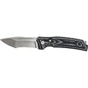 SOG Kiku XR Pocket Knife 4" Tanto Point CPM-3V Satin Blade Micarta Handle Black - SOG Knives