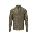 Non-Typical Men's SWT Half Zip Shirt Mossy Oak Bottomland 2XL - Non-Typical