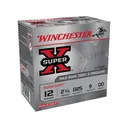 Winchester Super-X 12 Gauge Ammo 2-3/4" #00 Buckshot 9 Pellets Case of 250 (10 Boxes of 25) - Winchester
