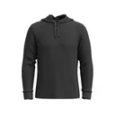 Smartwool Men's Waffle Hoodie Charcoal 2XL - Smartwool