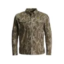 Blocker Outdoors Men's Shield Reliant Snap Long Sleeve Shirt Mossy Oak Original Bottomland Medium - Blocker Outdoors