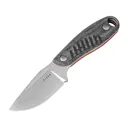 Kizer Hare Fixed Blade Knife 3.13" Drop Point Nitro-V Stonewashed Blade Canvas Micarta Handle Black - Kizer