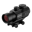 Athlon Optics Midas BTR TSP3 Prism Scope 3x 28mm TSP3 Green/Red Reticle with Picatinny Mount Matte - Athlon Optics