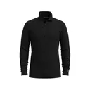 Smartwool Men's Classic Thermal Quarter Zip Base Layer Shirt Black XL - Smartwool