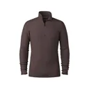 Smartwool Men's Classic Thermal Quarter Zip Base Layer Shirt Mink Heather Medium - Smartwool