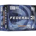 Federal Premium Power-Shok 10mm Auto Ammo 200 Grain Jacketed Hollow Point Box of 20 - Federal Ammo