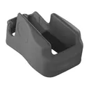 ERGO Never Quit AR-15 Magwell Grip Sleeve Rubber Graphite Gray - ERGO