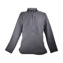 Smartwool Men's Second Cut Quarter Zip Shirt Charcoal 2XL - Smartwool