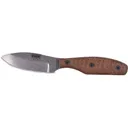 ESEE Knives Canadian Belt Knife Fixed Blade Knife 2.8" Drop Point CPM MagnaCut Stonewashed Blade Burlap Micarta Handle Brown - Esee Knives