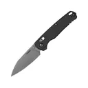 Kershaw Bel Air Pocket Knife 3" Reverse Tanto CPM MagnaCut Stonewashed Blade Aluminum Handle Dark Gray - Kershaw