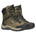 Keen Men's Revel IV High Polar Waterproof 400 Gram Insulated Hiking Boots Leather/Synthetic Canteen/Black 12 D - Keen