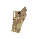 Safariland 6360RDS OWB Holster Right Hand Staccato P 4.4" with Streamlight TLR-7 Cordura Wrapped Polymer Multicam - Safariland