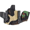 Safariland INCOG X IWB Holster with Magazine Caddy Right Hand Sig Sauer P365X Macro, Fuse with Streamlight TLR-7 Cordura Wrapped Polymer Woodland Camo - Safariland