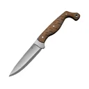 CIVIVI MDRN Hunter Fixed Blade Knife 4.12" Drop Point Nitro-V Satin Blade G-10 Handle Brown - Civivi