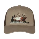 RMEF Men's Bull Hat Tan One Size Fits Most - Rmef