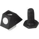 Glock Factory Front Sight Screw On 4.1mm .170" Height Polymer Black - Glock