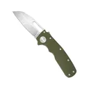 Demko Knives Shark-Cub Pocket Knife 2.5" Shark Foot CPM 20CV Stonewashed Blade G-10 Handle OD Green - Demko Knives