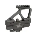 Midwest Industries Gen 2 QD Picatinny Scope Mount AK-47, AK-74 Side Mount Rear Bias Matte Black - Midwest Industries
