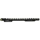 Precision Hardcore Gear Tru Level 1-Piece 20 MOA Elevated Picatinny Scope Base Remington 700 Short Action with Integral Bubble Level Matte Black - Precision Hardcore Gear