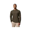 Columbia Men's Pitchstone Knit Crew Sweatshirt Greenscape Heather 2XL - Columbia