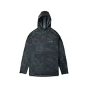 AFTCO Men's Adapt Hoodie Black Storm Camo Medium - Aftco