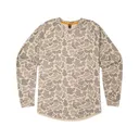 Marsh Wear Men's Surfside Waffle Knit Long Sleeve Shirt Khaki Mallard Camo XL - Marsh Wear
