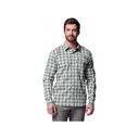 Columbia Men's Sharptail Long Sleeve Shirt Pond Triple Check Medium - Columbia