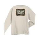 Marsh Wear Men's Roadside Long Sleeve Shirt Vintage White Medium - Marsh Wear