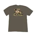 Marsh Wear Men's Heritage Pointer Short Sleeve T Shirt Vintage Moss Large - Marsh Wear