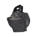 Safariland 6378RDSC OWB Holster Right Hand Smith & Wesson M&P 9 with Streamlight TLR-7 Cordura Wrapped Polymer Multicam Black - Safariland