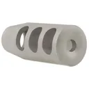 Holland's Quick Discharge Muzzle Brake 5/8"-28 Thread .650"-.750" Barrel Tapered Stainless Steel - Holland's